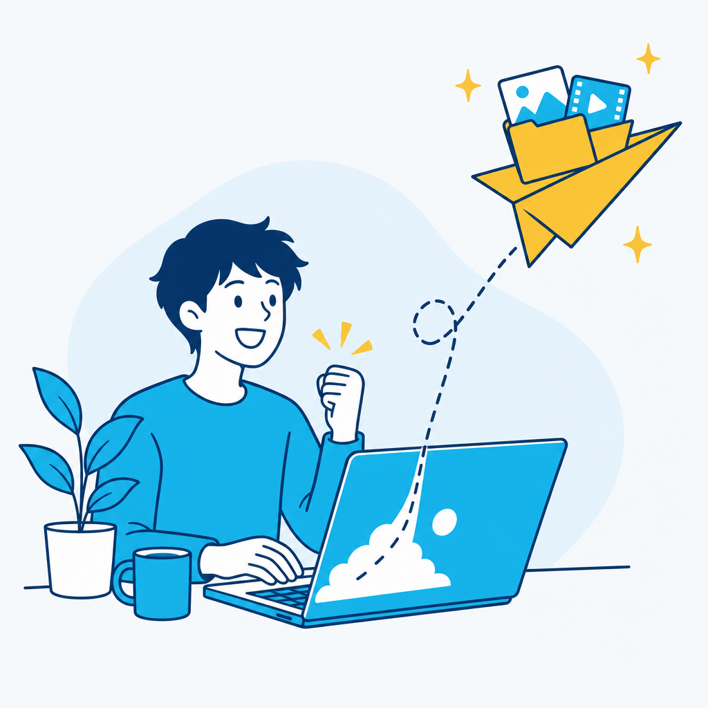 ファイルを無料で送る