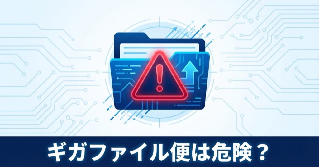 ギガファイル便は危険？セキュリティの実態と安全な使い方