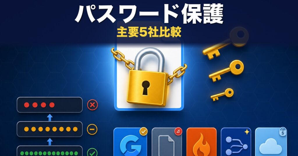 ファイル転送のパスワード保護とは｜ギガワタスで安全に送る使い方
