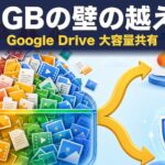 Google Driveで大容量共有｜15GBの壁の越え方