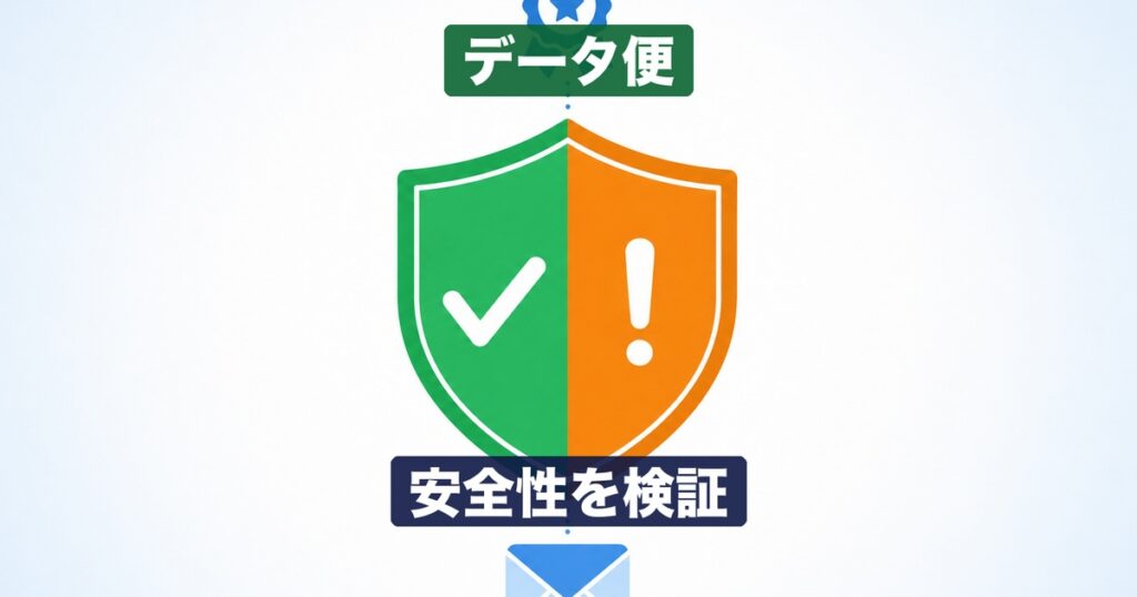 データ便は安全？セキュリティの実態と安全に使う方法