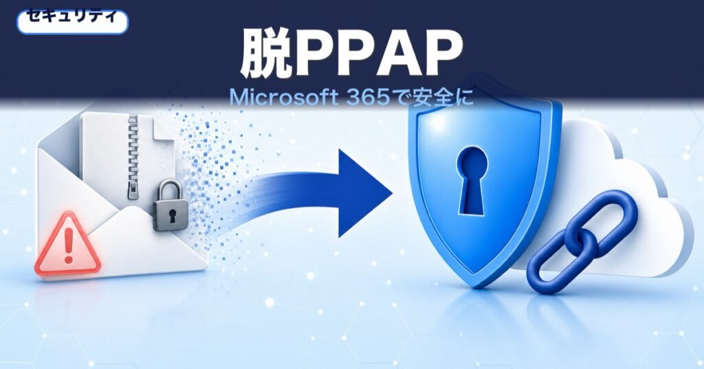 Microsoft 365で脱PPAPする方法｜安全な代替手順