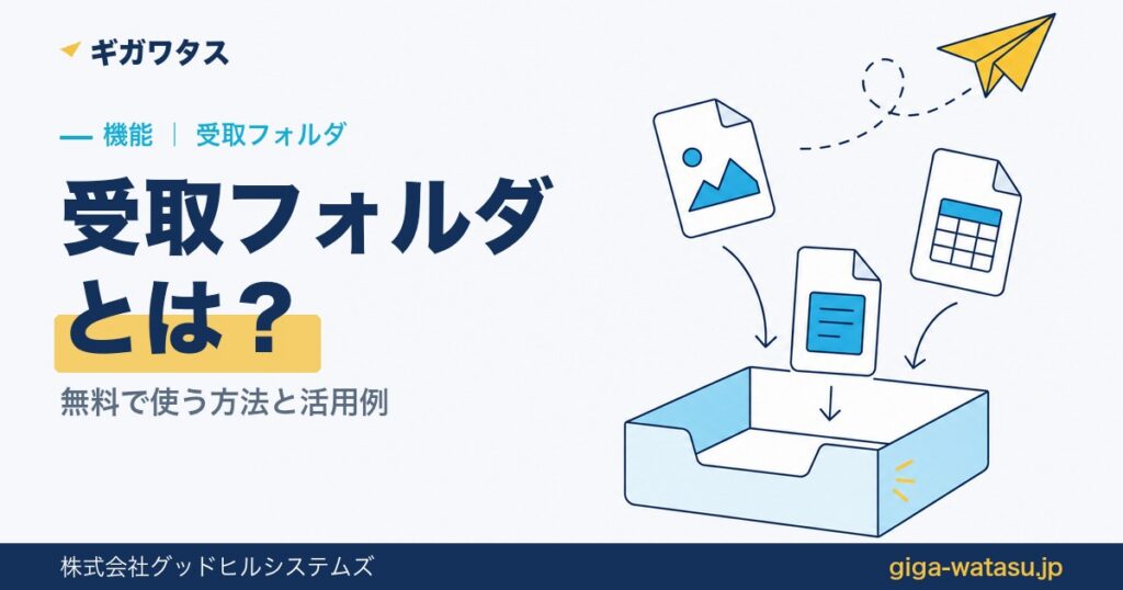受取フォルダとは｜無料で使う方法と業務での活用パターン