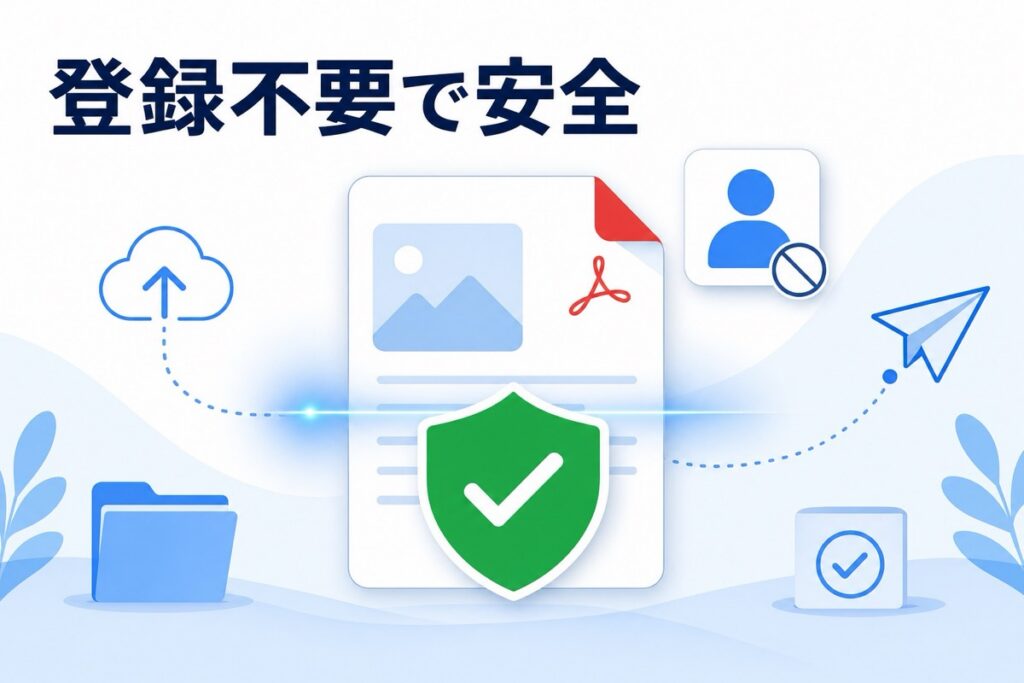 登録不要でもウイルスチェック — ギガワタスはゲスト送信でもファイルを自動スキャン